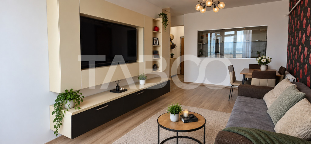 Apartament modern de vanzare 2 camere balcon lift Doamna St