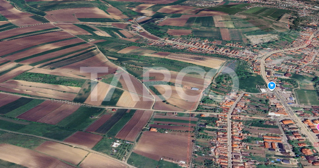 Teren intravilan de vanzare 1250 mp Sura Mare