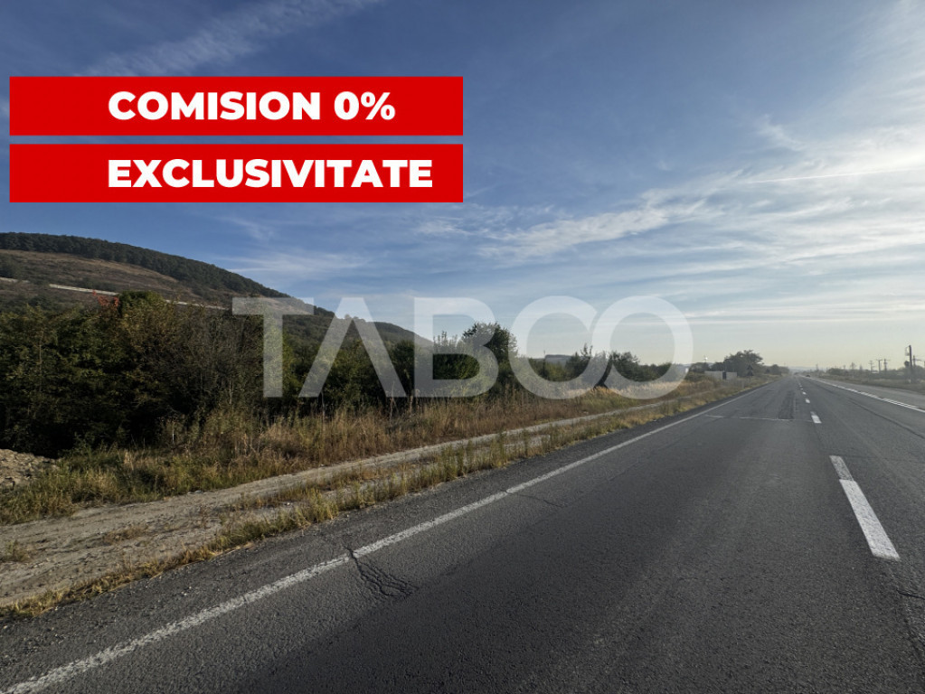 Teren extravilan 6700 mp intre DN si autostrada iesire Crist
