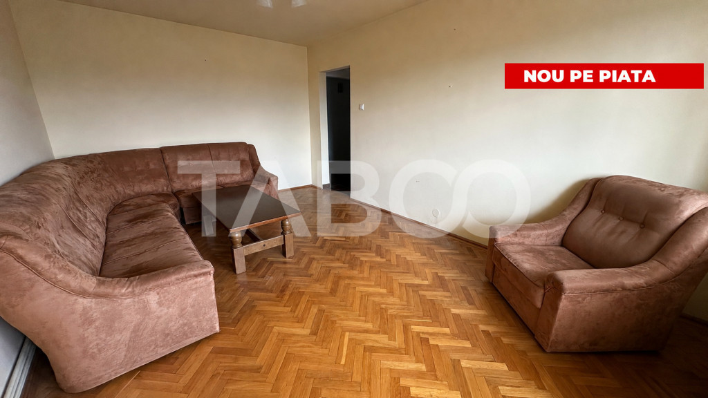 Apartament 3 camere - etaj 1 - 2 bai si 2 balcoane - zona Ar
