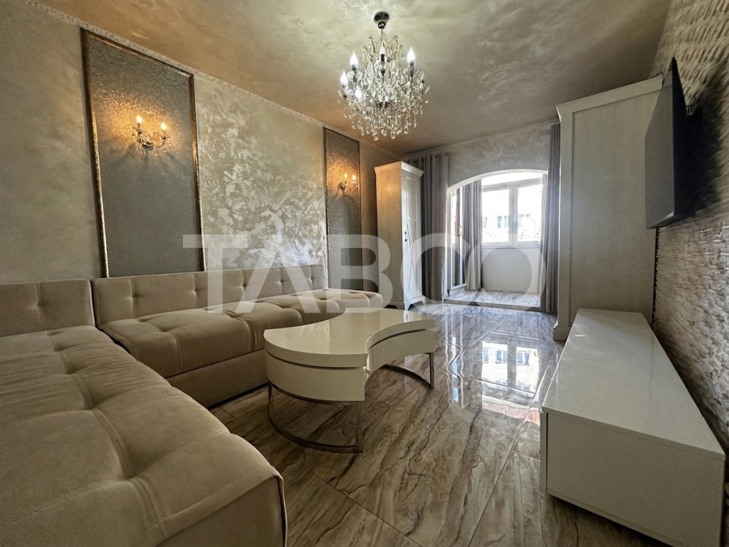 Apartament de vanzare 4 camere ultrafinisat etaj 1 Sibiu zon