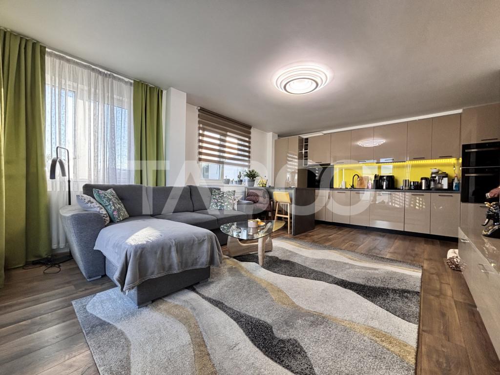 Apartament cu 2 camere finisat la cheie de vanzare pe Calea
