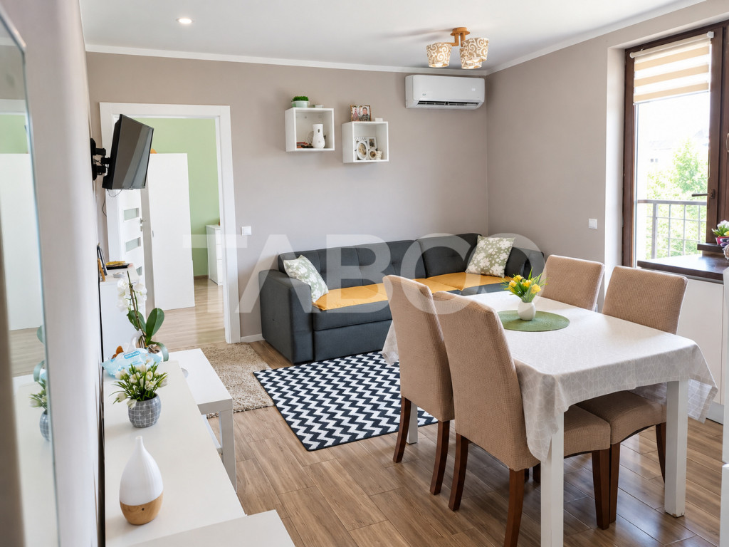 Apartament 3 camere in Marasti in bloc nou mobilat si utilat