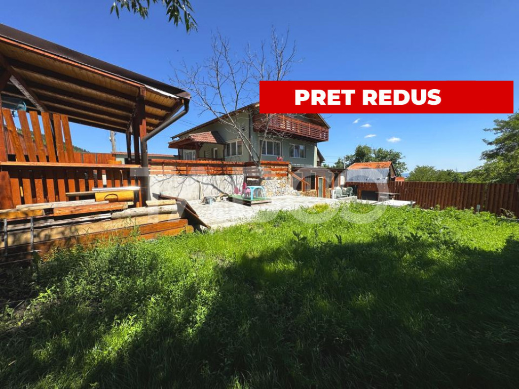 Casa de vis la munte 7 camere 5 bai ciubar teren 558 mp Rasi