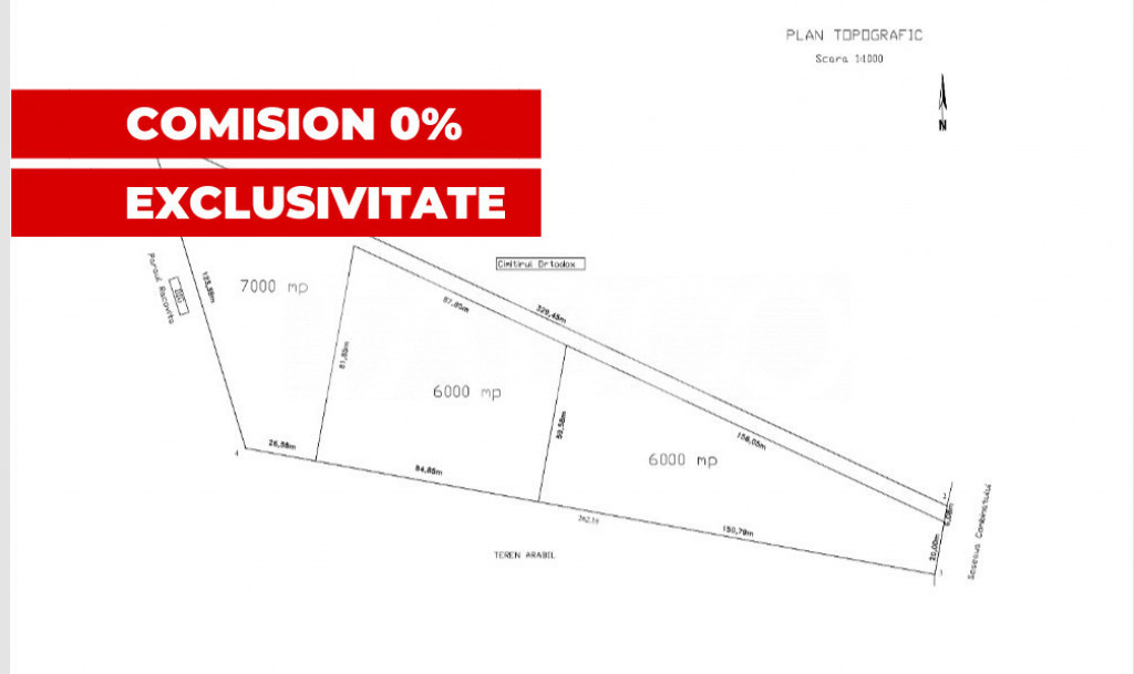 Teren Intravilan 6.000 mp Fagaras Hub Comercial / Rezidentia