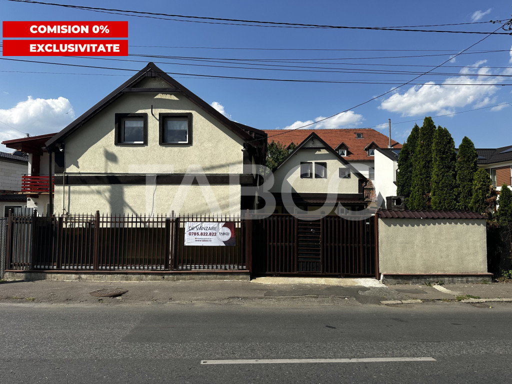 Casa individuala de vanzare acces auto in curte pe malul Cib