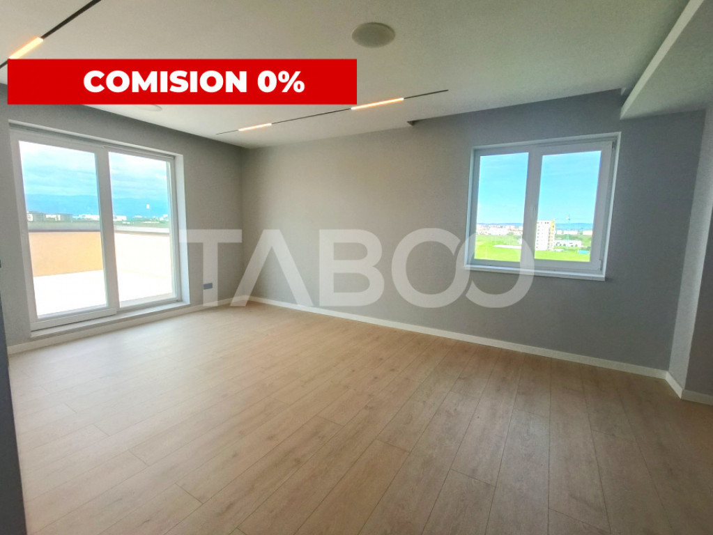 Penthouse spatios cu terase 197 mp si loc de parcare -predar