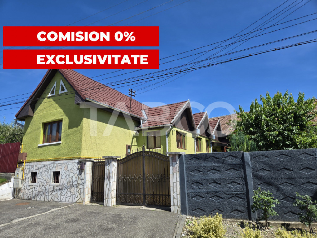 COMISION 0% Casa individuala de vanzare 370 mp teren 760mp G