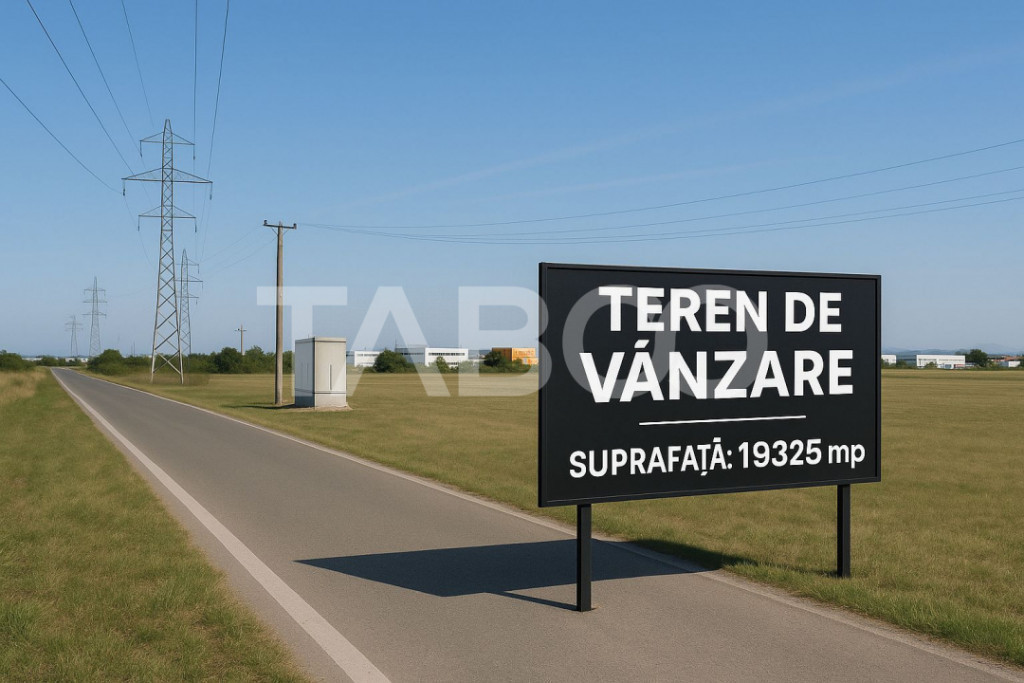 Oportunitate de investit teren constructii Sibiu zona Indust