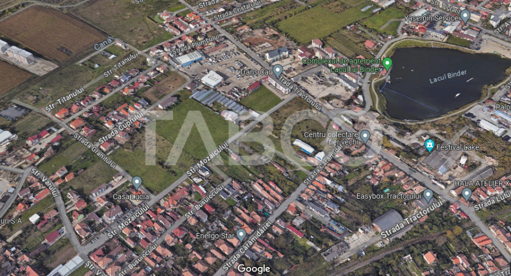 Teren 4954 mp pentru locuinte colective S+P+3E+ER/M zona Pia