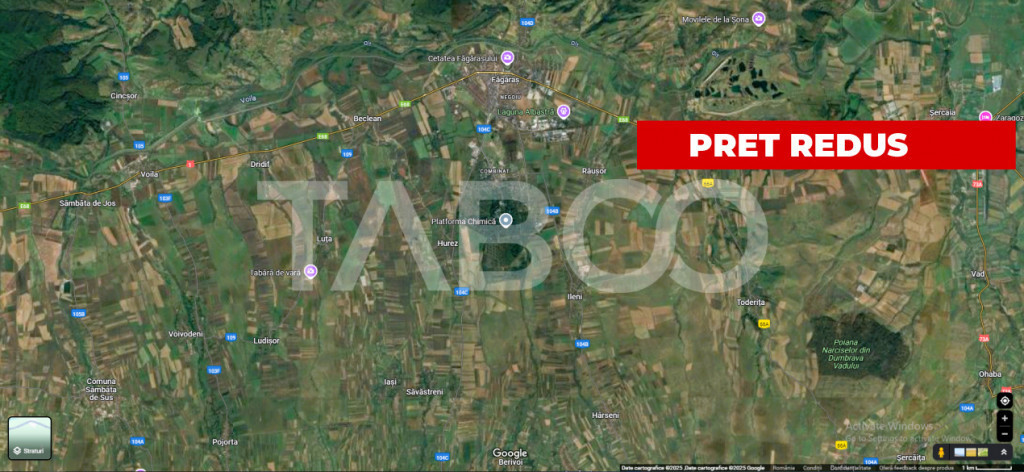 Platforma chimica Fagaras 48 hectare intravilan oportunitate