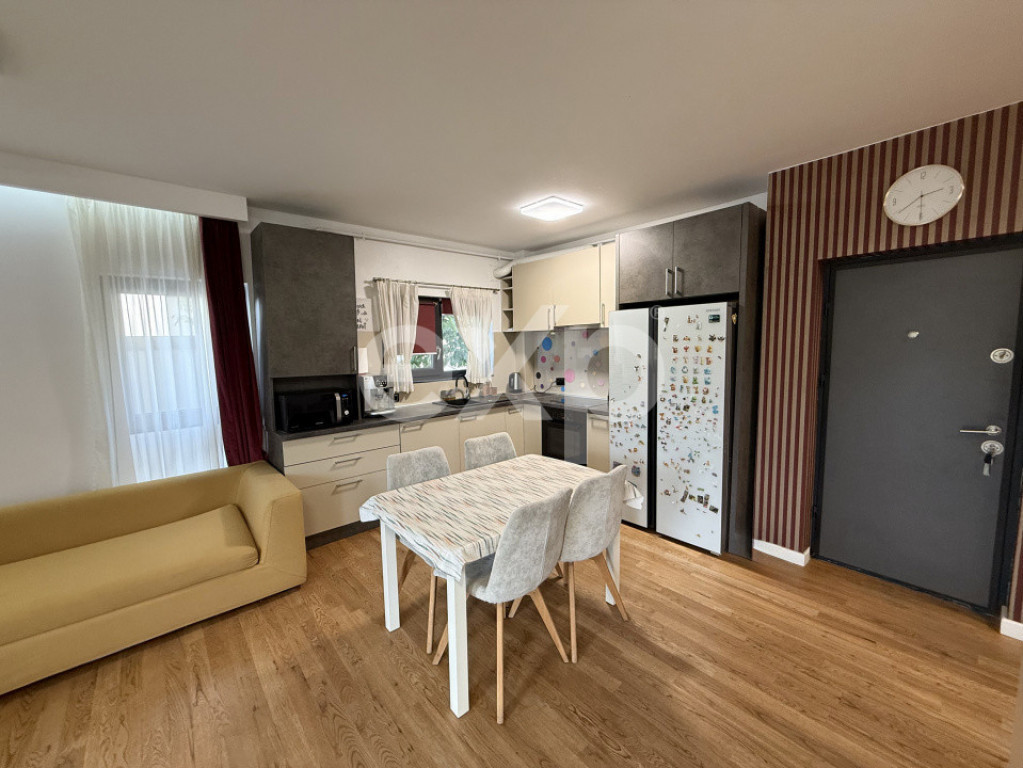 Apartament cu 2 camere și curte proprie, cartierul Borhanci