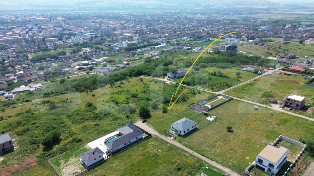 Teren pentru casă individuală - Proiect, 705 mp, toate uti