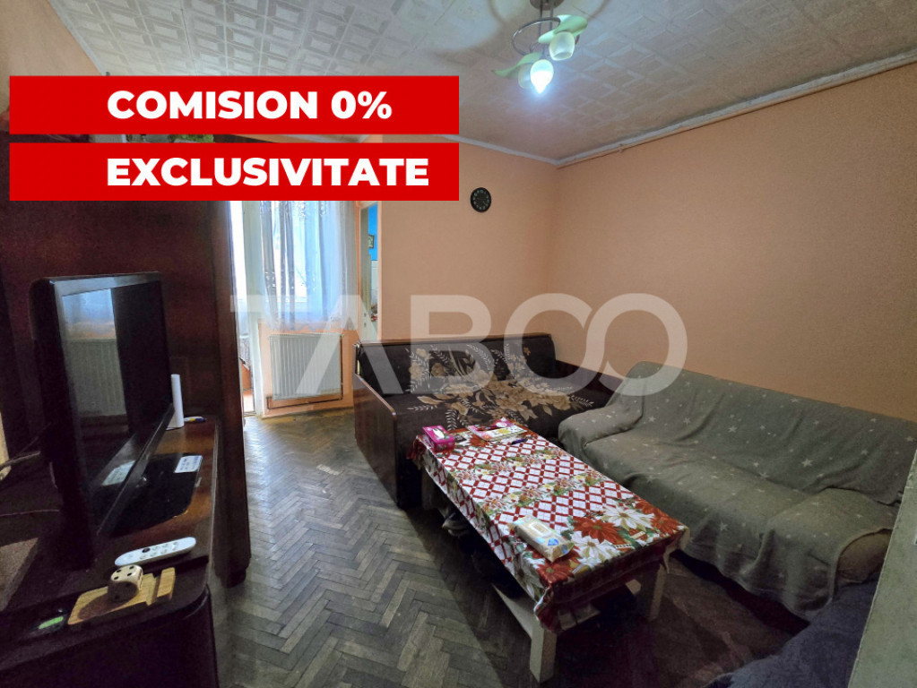 Garsoniera de vanzare cu pivnita in zona Lazaret din Sibiu C