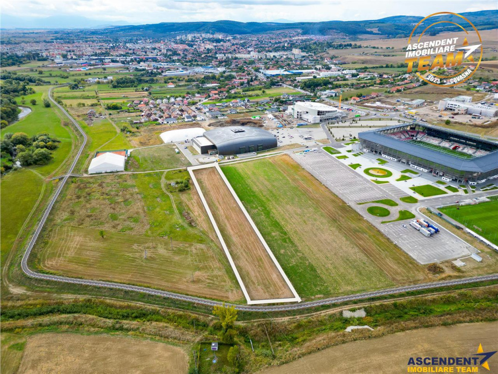 Teren intravilan 9.675 mp, zona Sepsi Arena, Sfantu Gheorghe