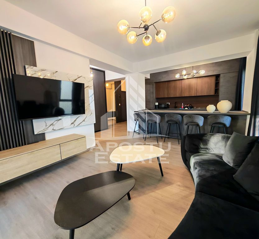 Apartament nou cu 2 camere de vanzare, mobilat si utilat, zona Lipovei