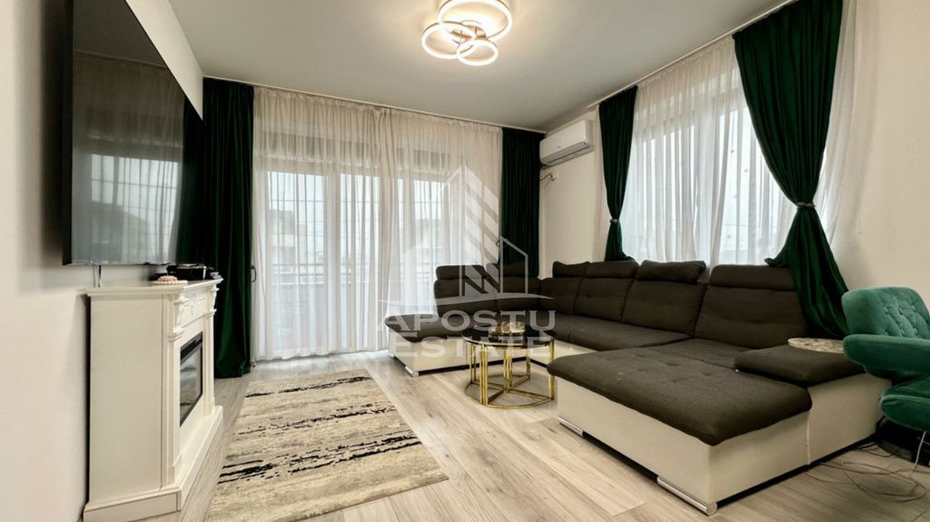 Apartament de vanzare cu 3 camere, etajul intai, Dumbravita