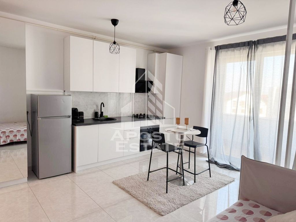 Apartament cu o camera de vanzare, 32mp utili+4mp balcon, zona Braytim