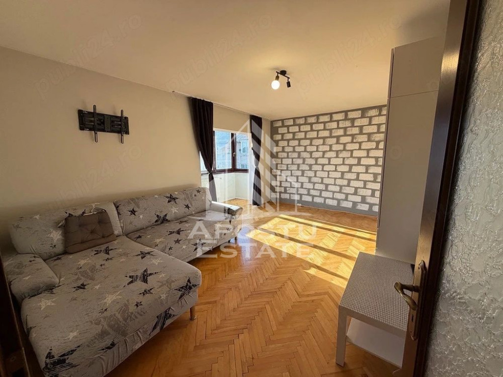 Apartament decomandat de vanzare, 2 camere, zona Bucovina, Timisoara