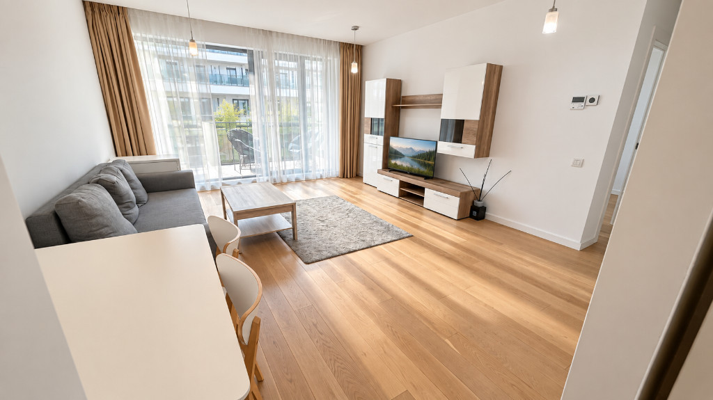 2 camere One Herastrau Plaza, etaj 7, mobilat/utilat,