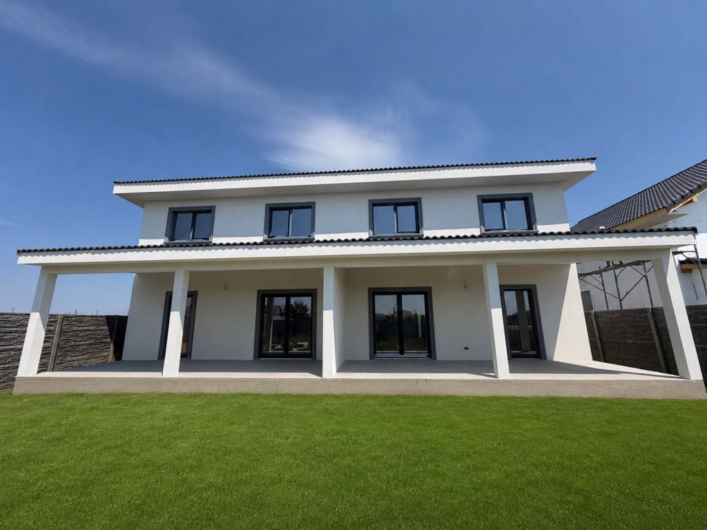 Duplex 5 camere cu zid dublu | 119 MP utili | Remetea-Mare