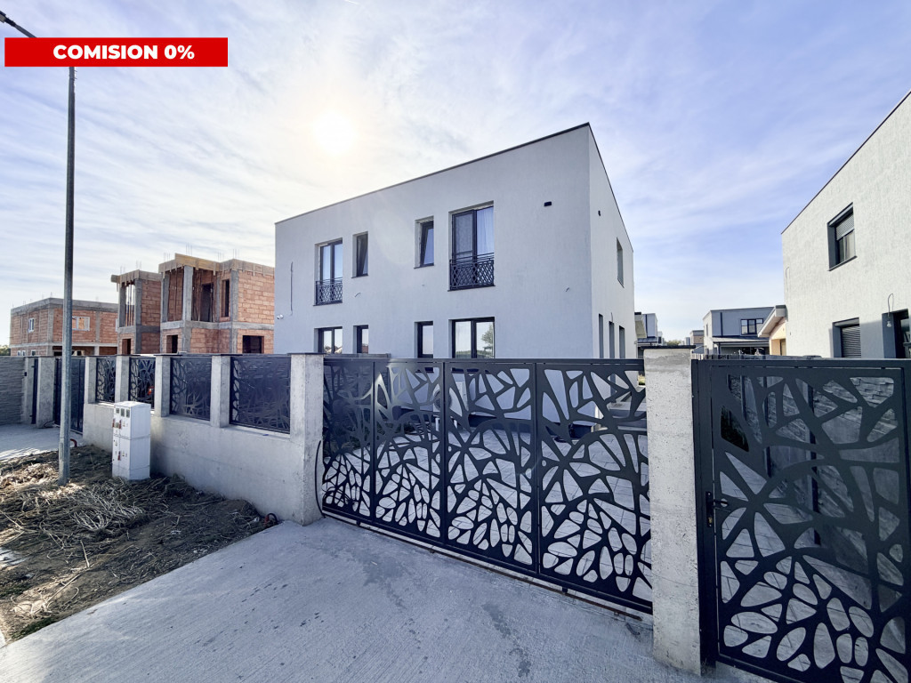 Duplex cu panouri fotovoltaice | 4 camere, complet mobilat,