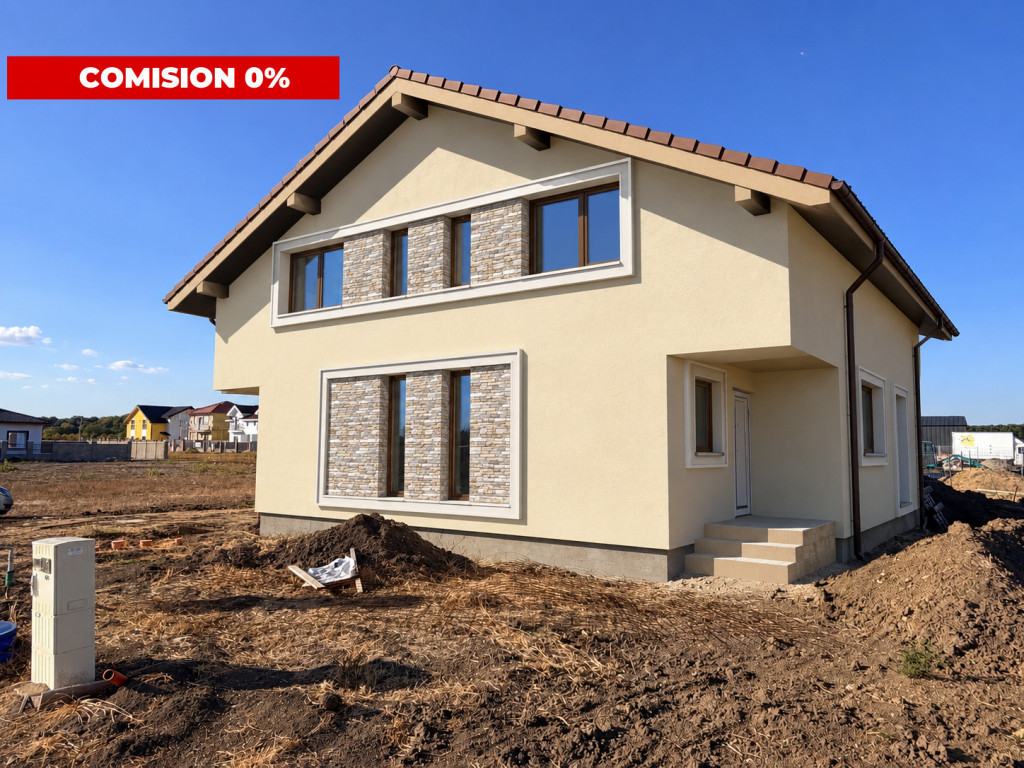 Duplex cu 3 camere si 2 bai | 86.7 mp utili | Mosnita Veche