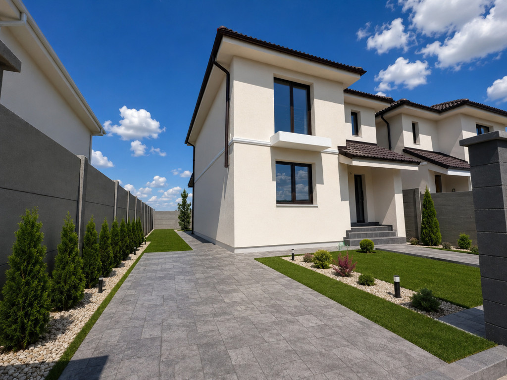Duplex despartit prin camera tehnica | 4 camere | 115 mp uti