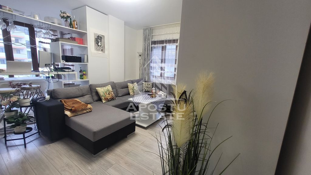 Apartament open space, cu 2 camere, bloc nou, Torontalului