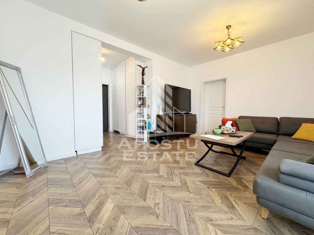 Apartament 2 camere de vanzare, 54mp utili + balcon, etajul 1 -Chisoda