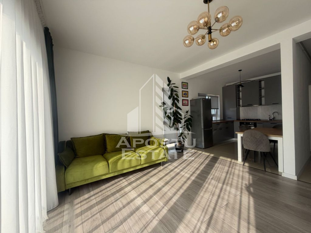 Apartament cu 2 camere, 2 locuri de parcare, etajul 2, in Dumbravita