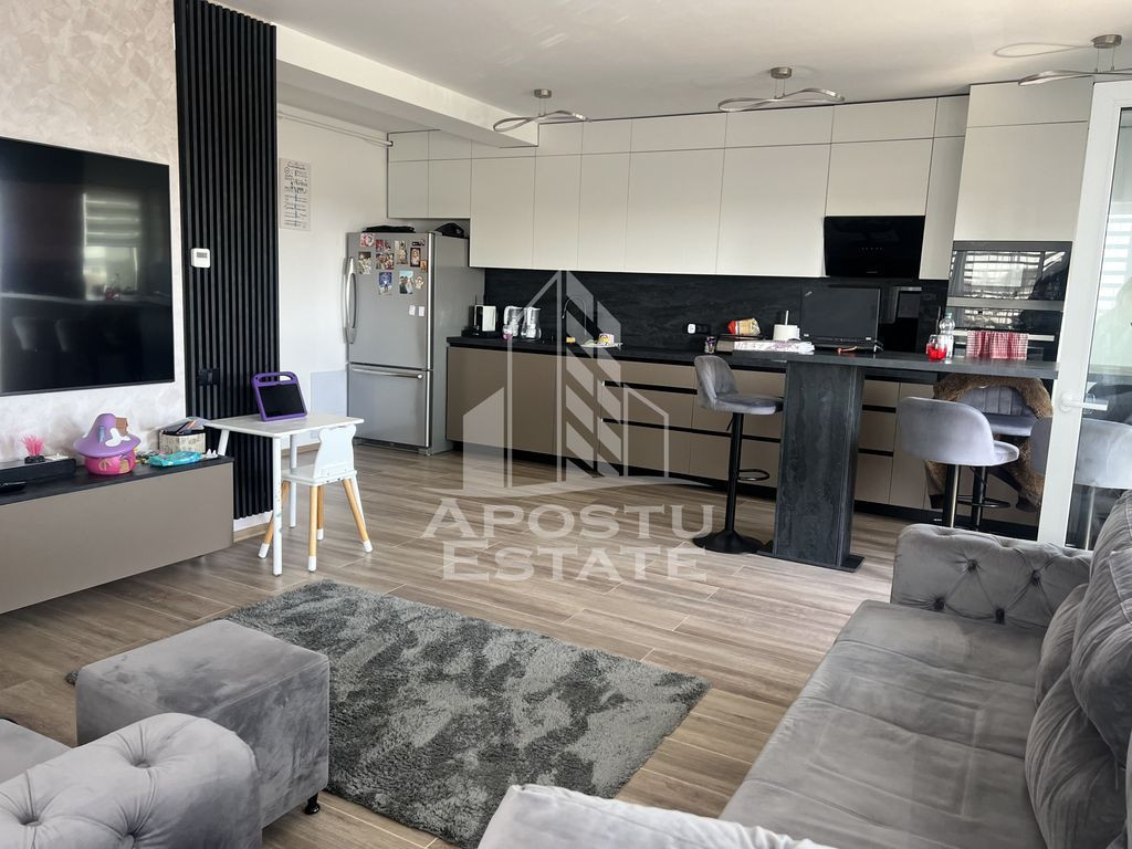 Apartament cu 3 camere de vanzare, 2 locuri de parcare, et 1, Giarmata Vii