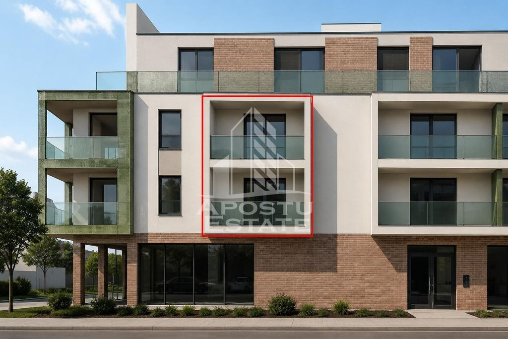 DE VANZARE apartament Lux 2 camere bloc nou zona Brancoveanu Timisoara