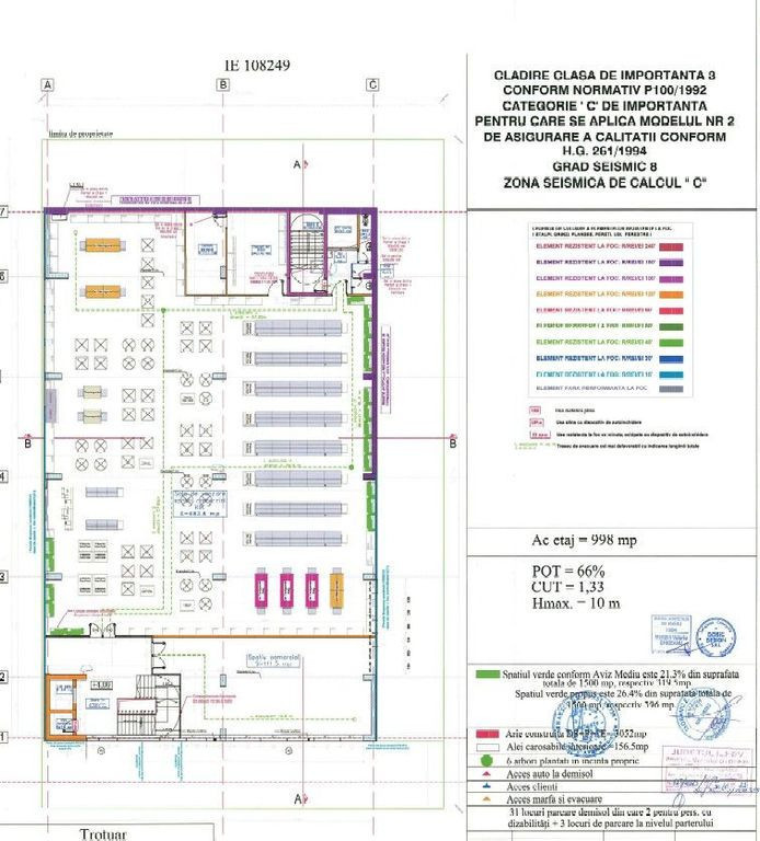 Otopeni – Spațiu comercial 740 mp în complex comercial cu parcare