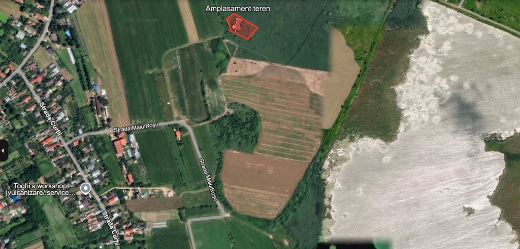 Teren Extravilan 2.500 mp, 12 €/mp, Snagov, Ilfov, COMISON 0