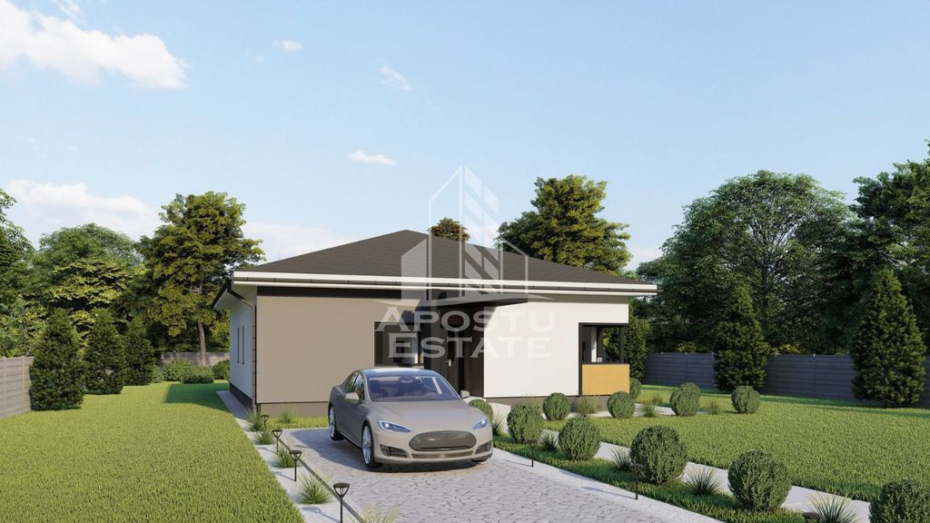 Casa Noua de Vanzare cu Teren - Proiect Personalizabil Zona Aradul Nou