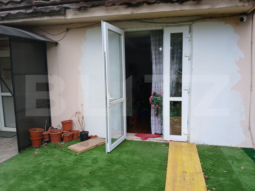 Apartament parter cu terasa, intrare separata, 55mp, 78k, Gu