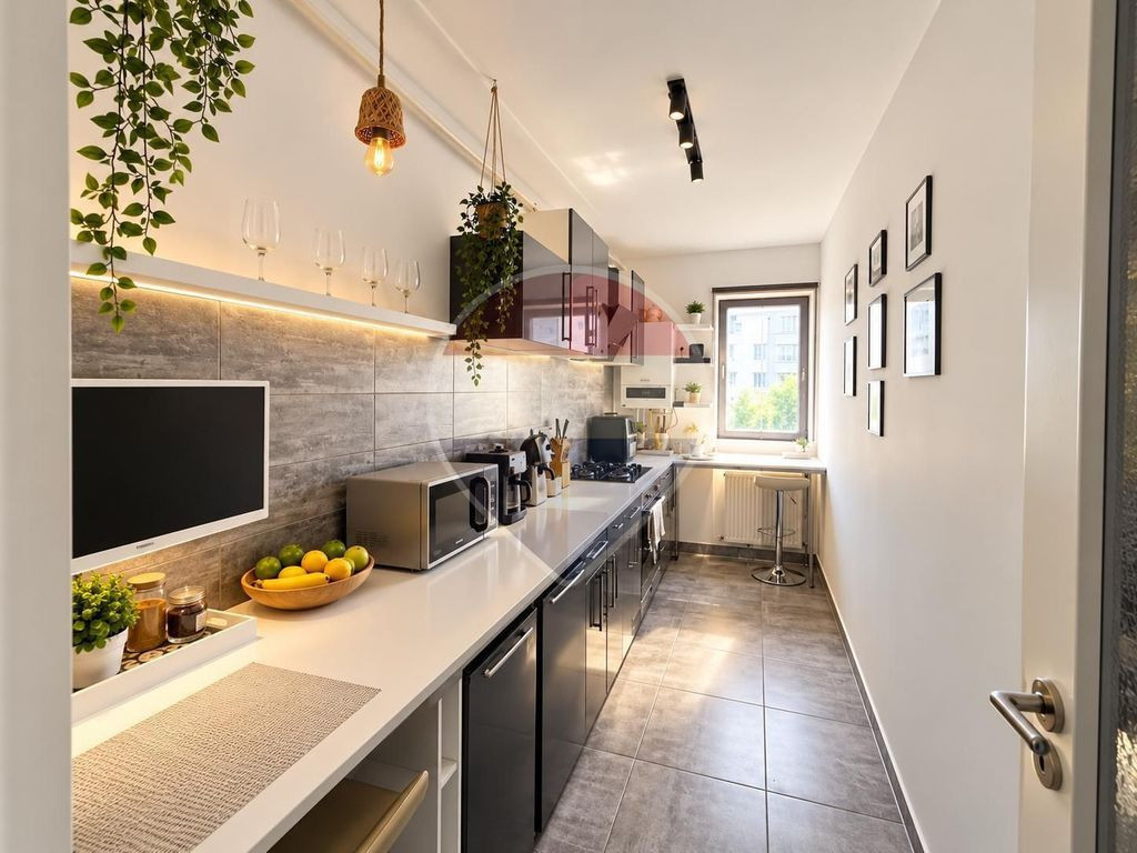 Apartament cu 2 camere de vânzare mobilat si utilat,Militari Chiajna