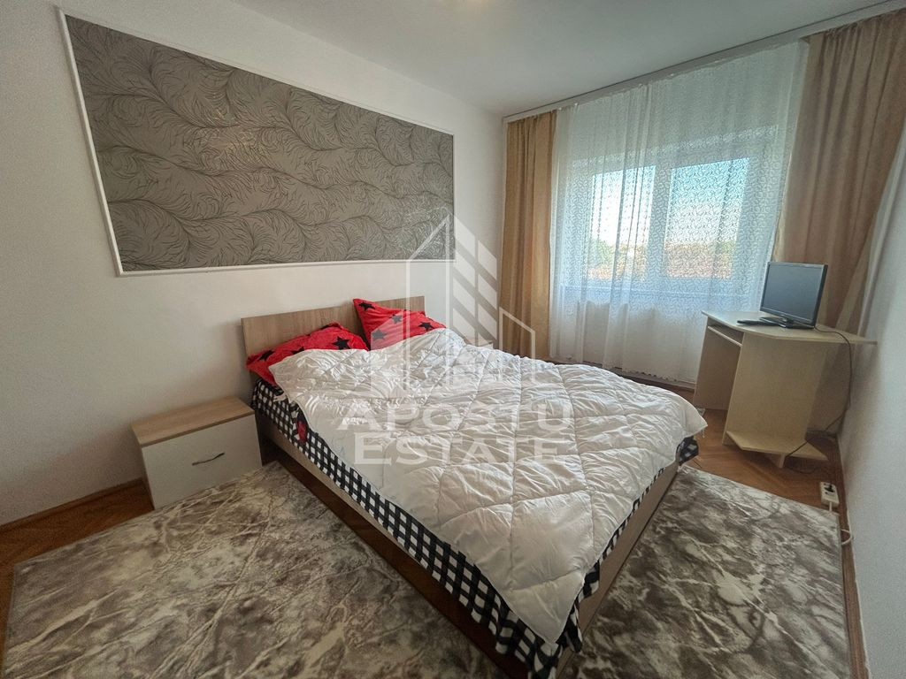 Apartament cu 2 camere de inchiriat, centrala proprie, zona Dambovita