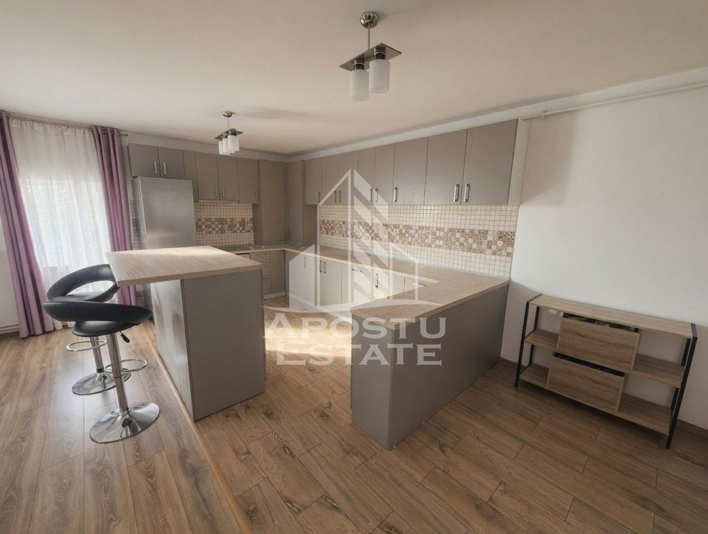 Apartament cu mansardă, 2 dormitoare, renovat, în Biled.