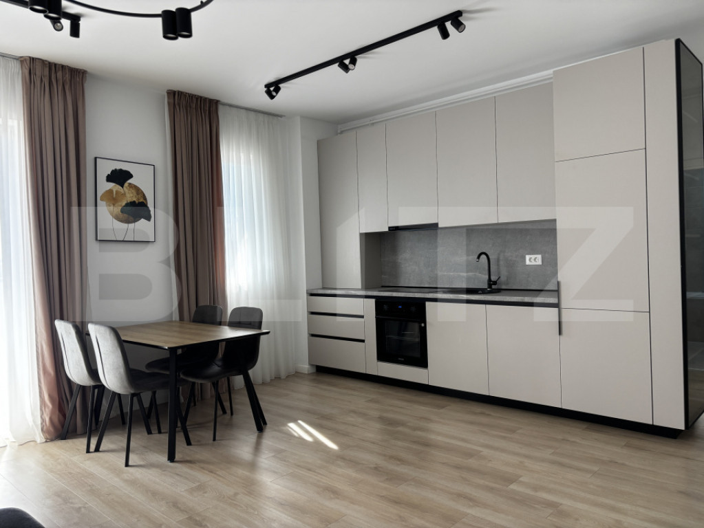 Apartament 2 camere, 55 mp | Încălzire în pardoseală | P