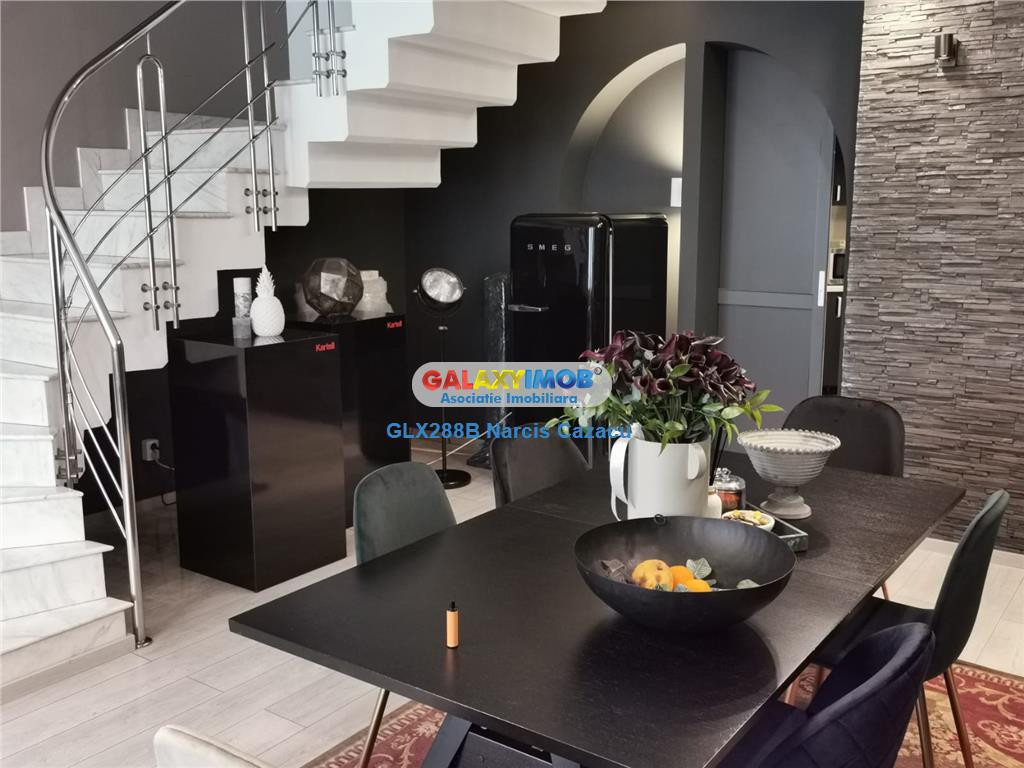 Herastrau apartament duplex, 5 camere in vila,str.Cretei