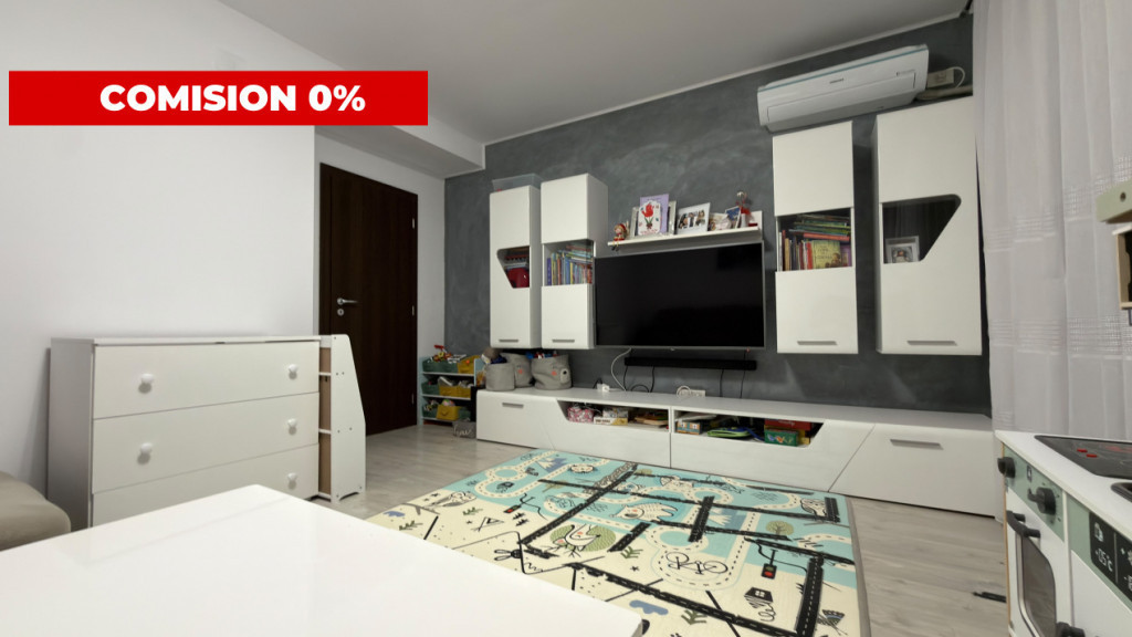 COMISION 0%-Apartament 2 camere, 53 mp, mobilat-utilat-Giroc