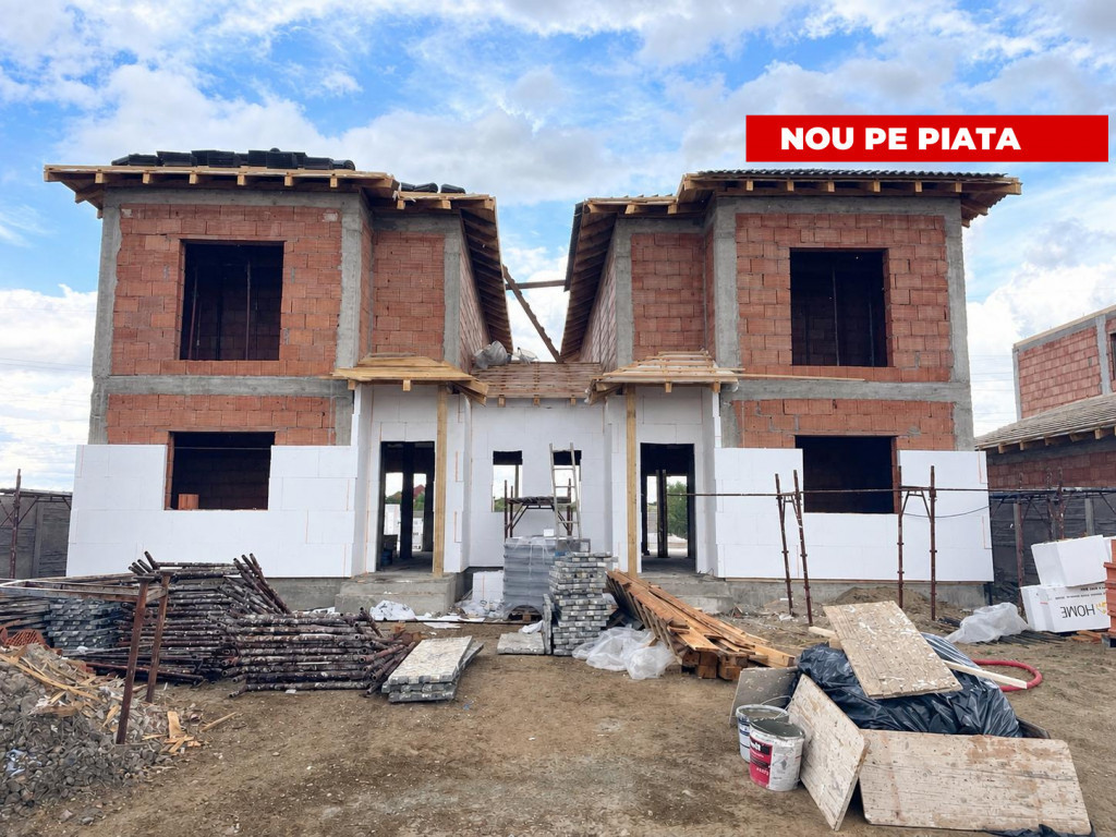 Duplex despartit, cu 105 mp toate utilitatile in Mosnita Nou