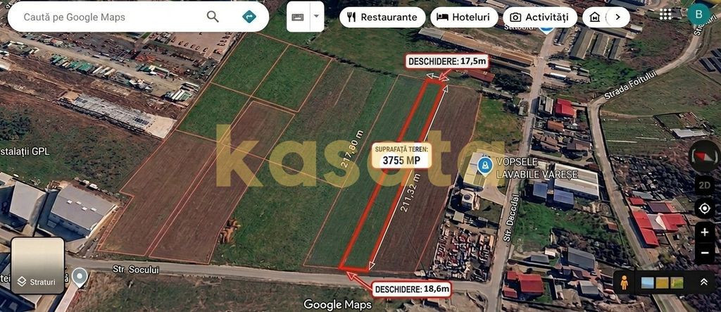 OPORTUNITATE | TEREN | CENTURA BUCURESTI | INDUSTRIAL | 3755 MP
