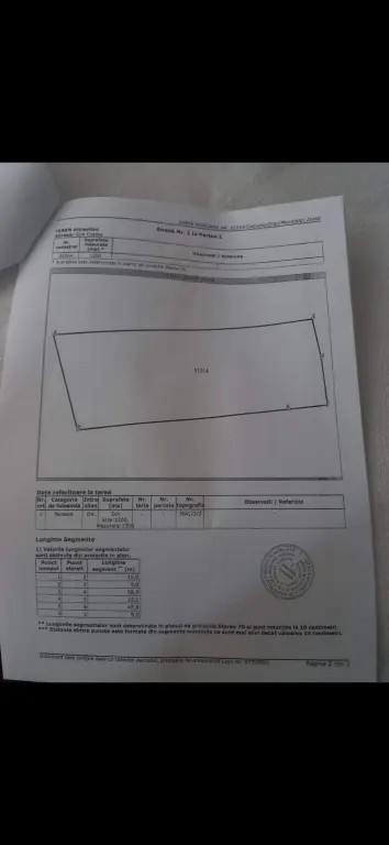 Teren intravilan montan jud. Hr. 1200mp