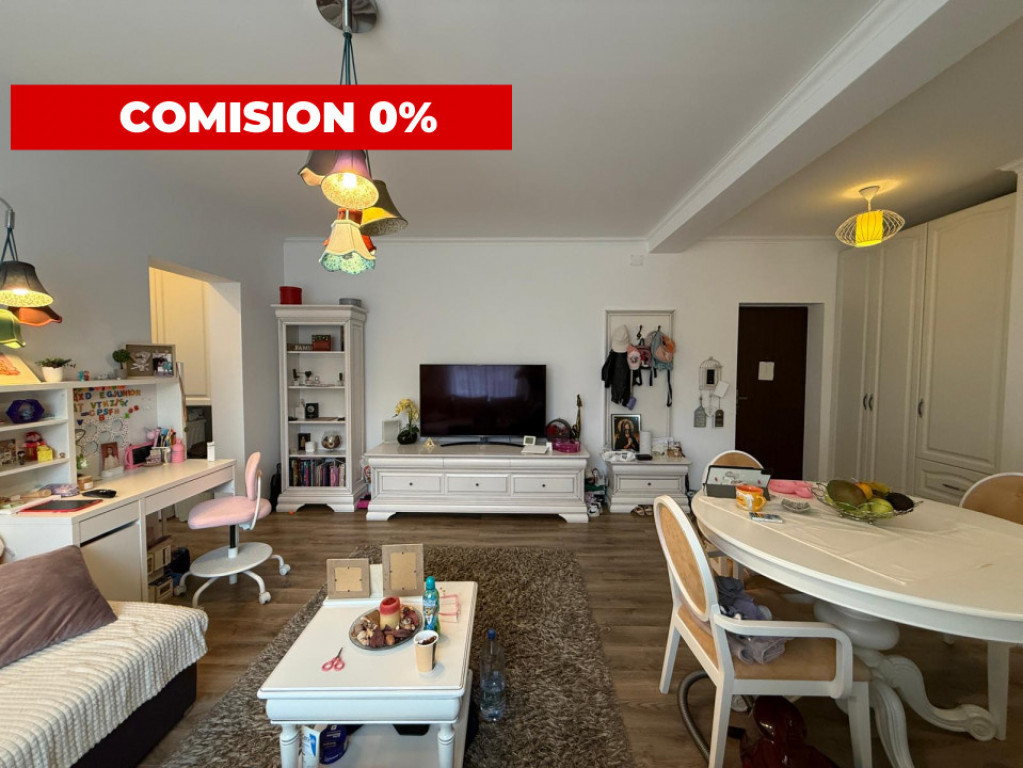 Apartament 2 camere, utilat si mobilat, 2 locuri de parcare