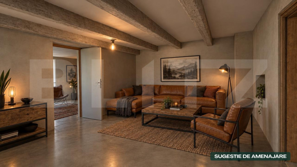 Casa P+1, 80 mp, zona Centrală - Homorod