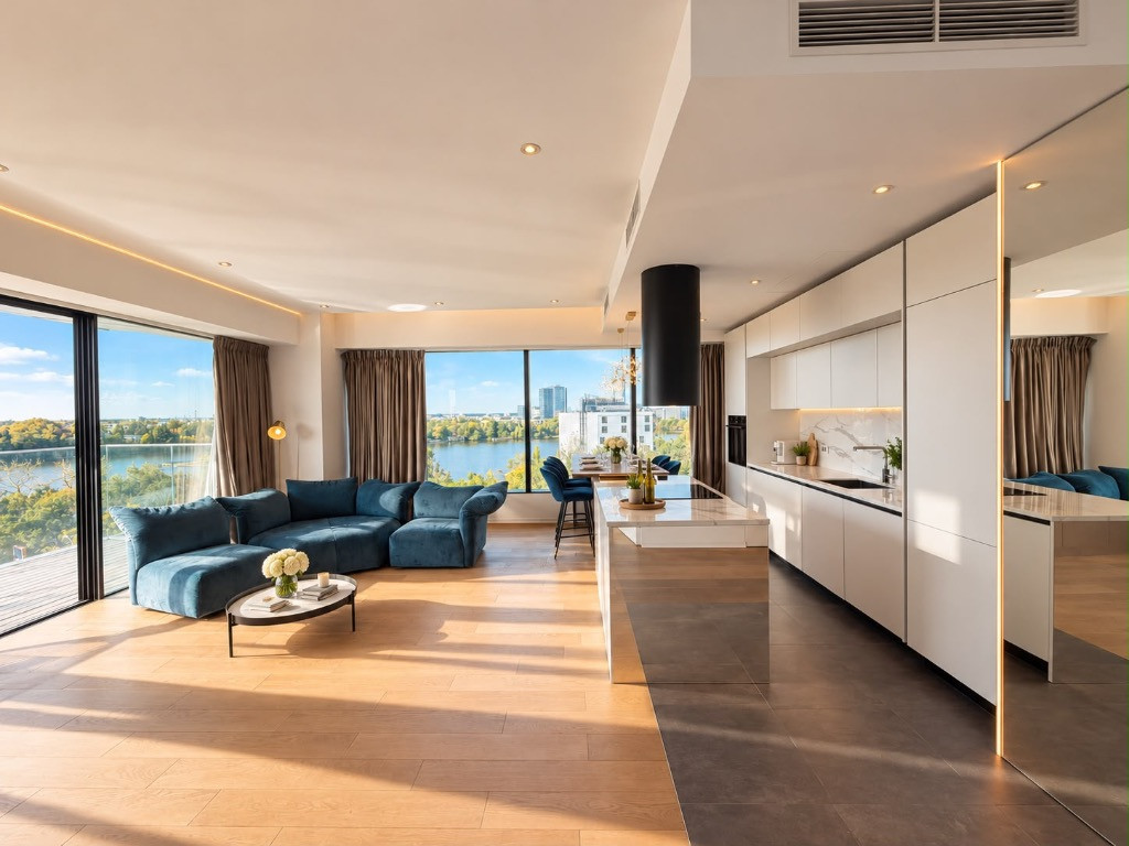 3 bedroom luxury apartment One Floreasca City