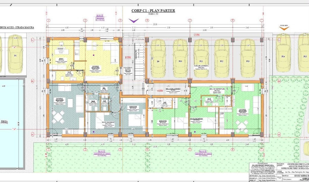 Teren 2250mp + plan + autorizatii în Techirghiol, str. Măgura